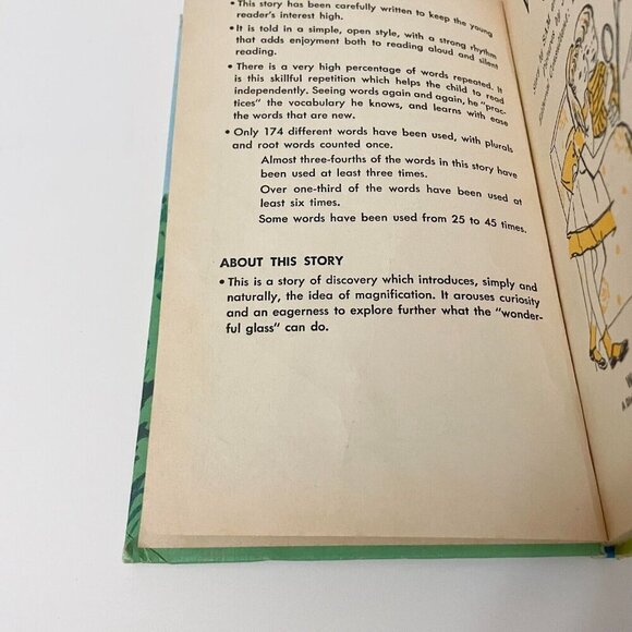 Vtg 1962 Grandpas Wonderful Glass by Sam and Beryl Epstein Easy Reader - Picture 14 of 16